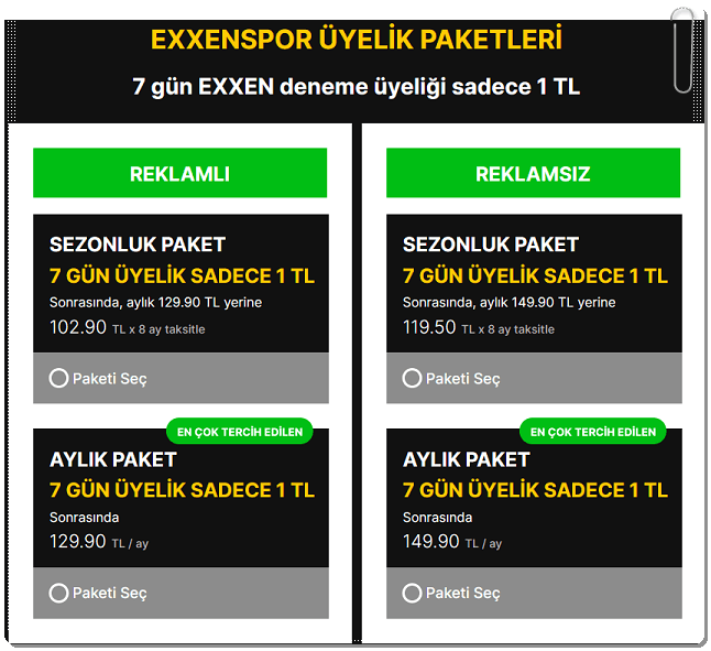 Exxen Spor Paketi Nasıl Alınır?