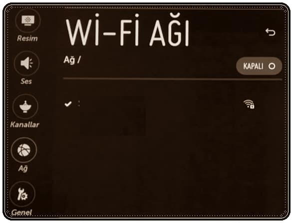 TV'yi Yeni Bir Wi-Fi'ye Nasıl Bağlarım?