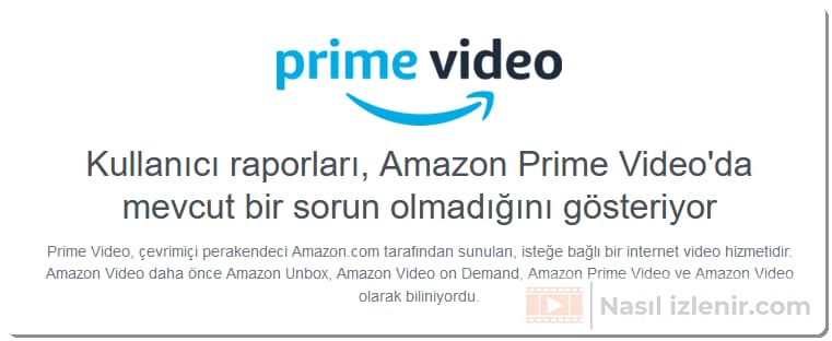 Samsung Smart TV'de Amazon Prime Video Çalışmıyor!